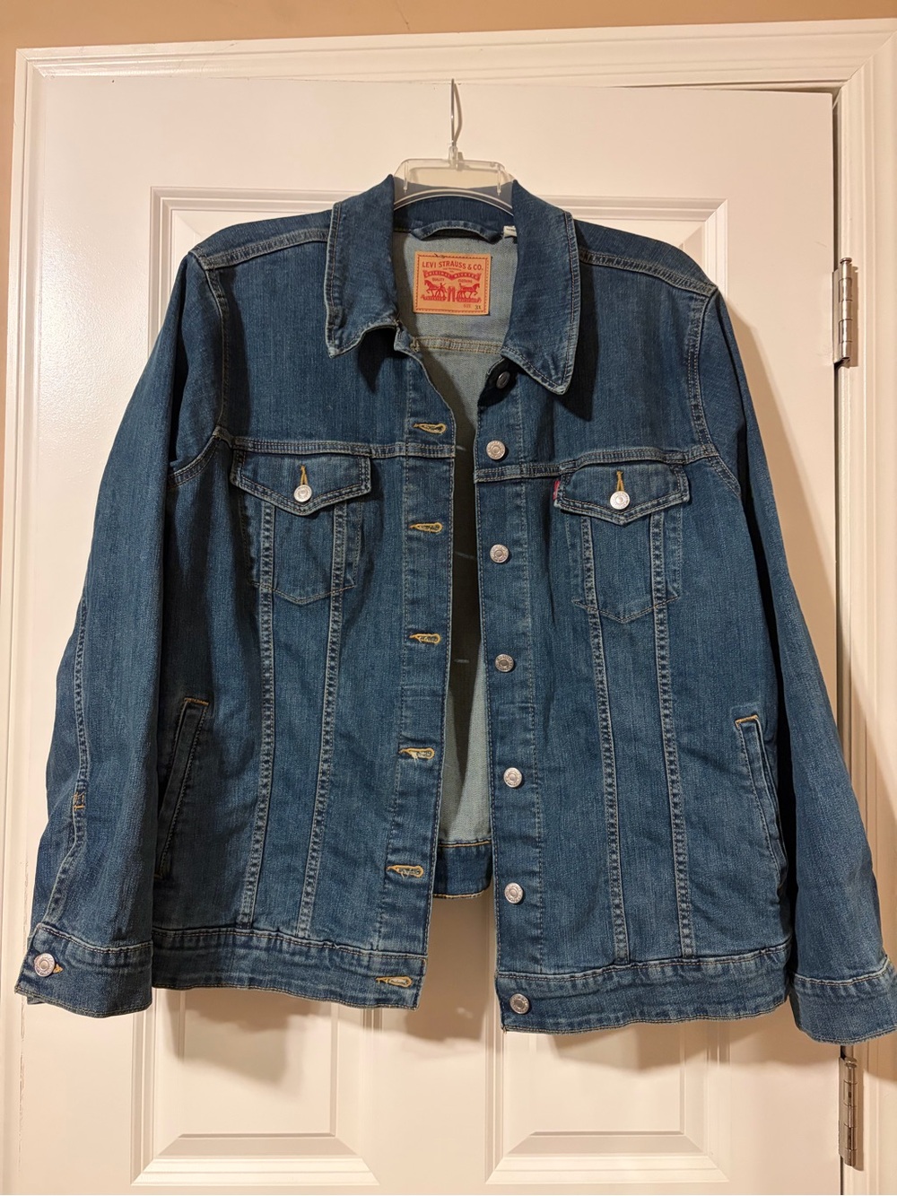 Women's Blue Denim Jacket - Classic Denim Trucker